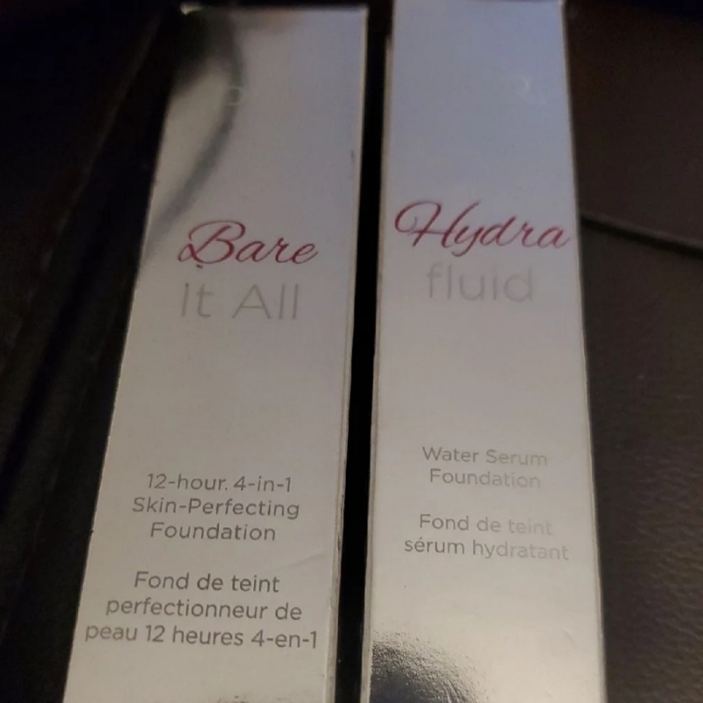 New Pur bare it all & pur hydra fluid